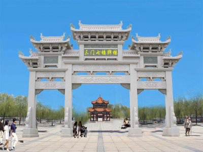 石雕欄桿、石拱橋、石欄桿