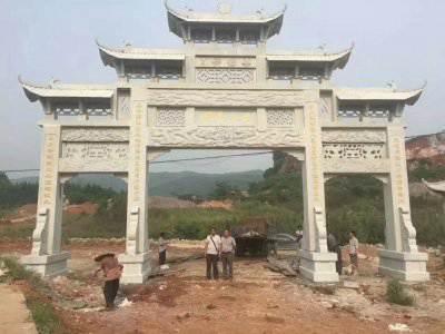 石雕欄桿、石拱橋、石欄桿