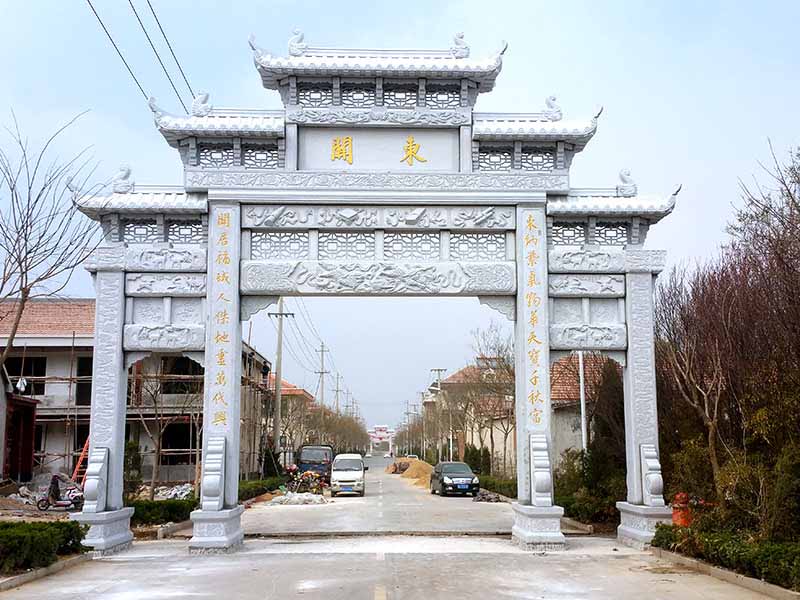 石雕欄桿、石拱橋、石欄桿